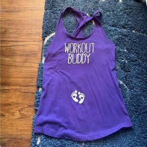 Workout Buddy Pregnancy Tank